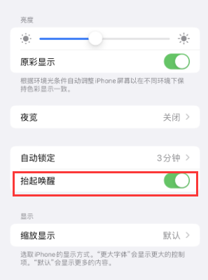 安义苹果授权维修站分享iPhone轻点无法唤醒怎么办