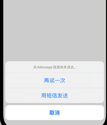 安义apple维修iPhone上无法正常发送iMessage信息