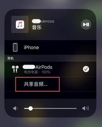 安义苹果14音频维修点分享iPhone14音频共享设置方法 