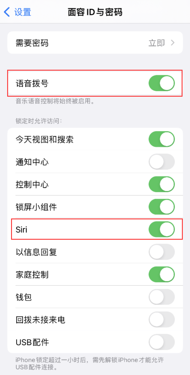 安义苹果维修网点分享不解锁 iPhone 的情况下通过 Siri 拨打电话的方法 