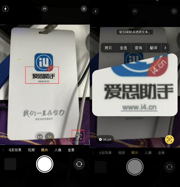 安义苹果手机维修分享升级iOS 16后如何通过相机翻译文本 