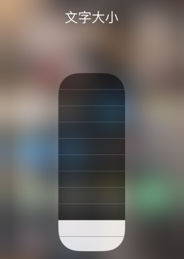 安义苹果手机维修分享小技巧：在 iPhone 控制中心快速调节字体大小 