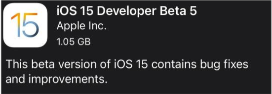 安义苹果手机维修分享如何升级到iOS15.0 beta5 
